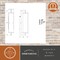 Vaxcel Morgan Park 20-in H 1 Light Black Dusk to Dawn Contemporary Outdoor Wall Lantern Clear Glass T0604 - alternate 3
